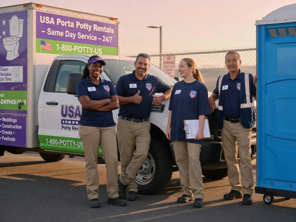 Porta Potty Rental company in Hamilton, NJ